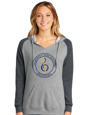 McKinney Orchestra - Circle - Lightweight Raglan Hoodie