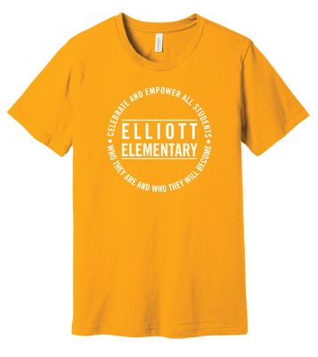 Elliott Elementary - Circle - Bella+Canvas Short Sleeve