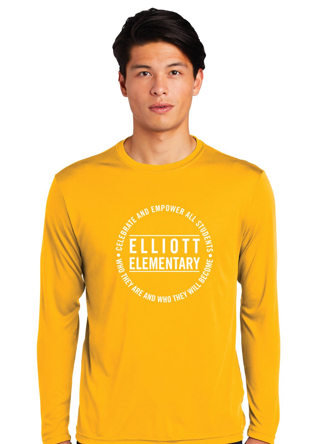 Elliott Elementary - Circle - Dri-Fit Long Sleeve