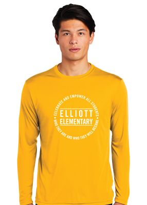 Elliott Elementary - Circle - Dri-Fit Long Sleeve