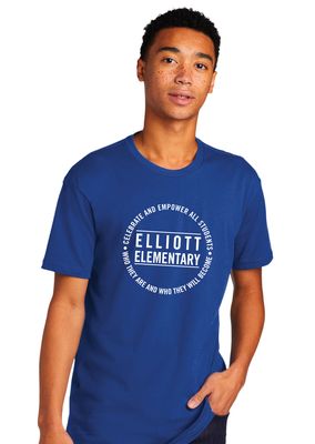 Elliott Elementary - Circle - Next Level Short Sleeve