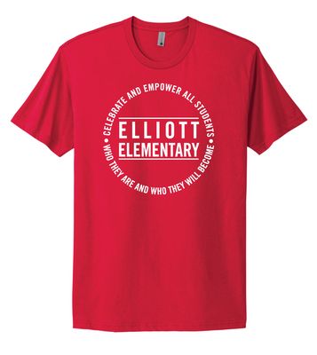Elliott Elementary - Circle - Next Level Short Sleeve