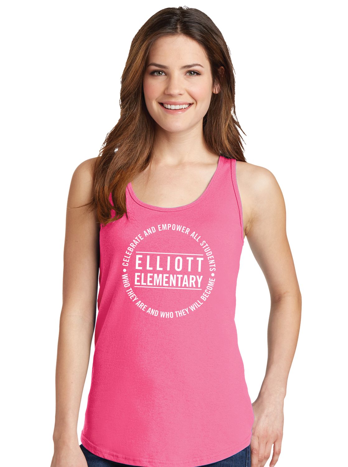 Elliott Elementary - Circle - Cotton Tank