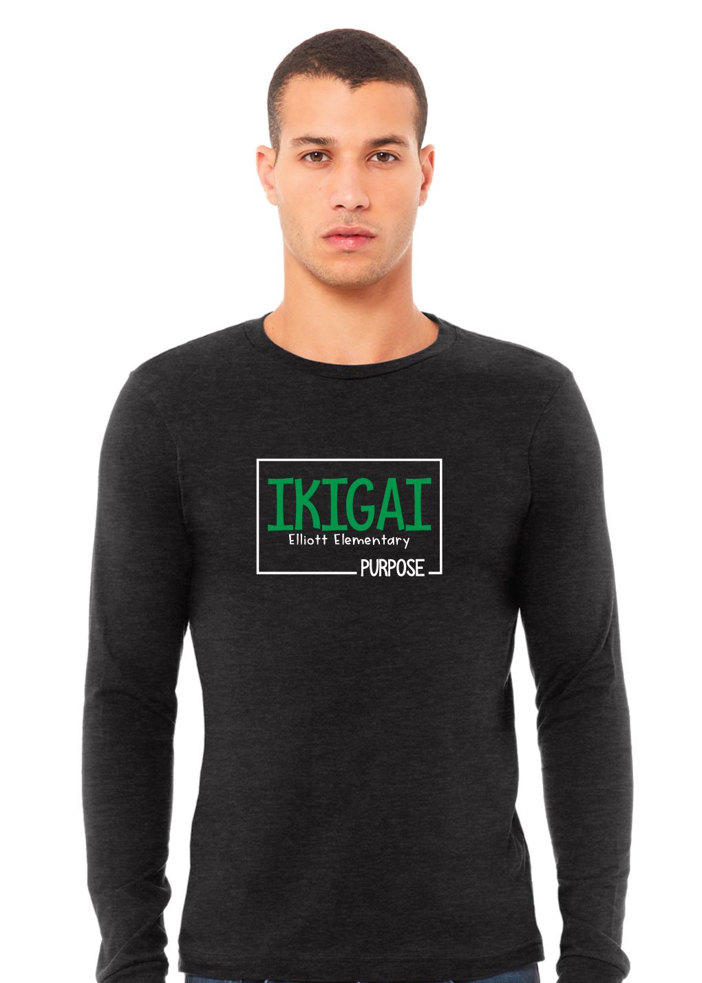 Elliott Elementary - House - Bella+Canvas Long Sleeve