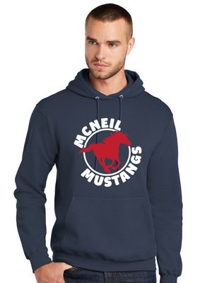 McNeil Mustangs - Circle - Hoodie