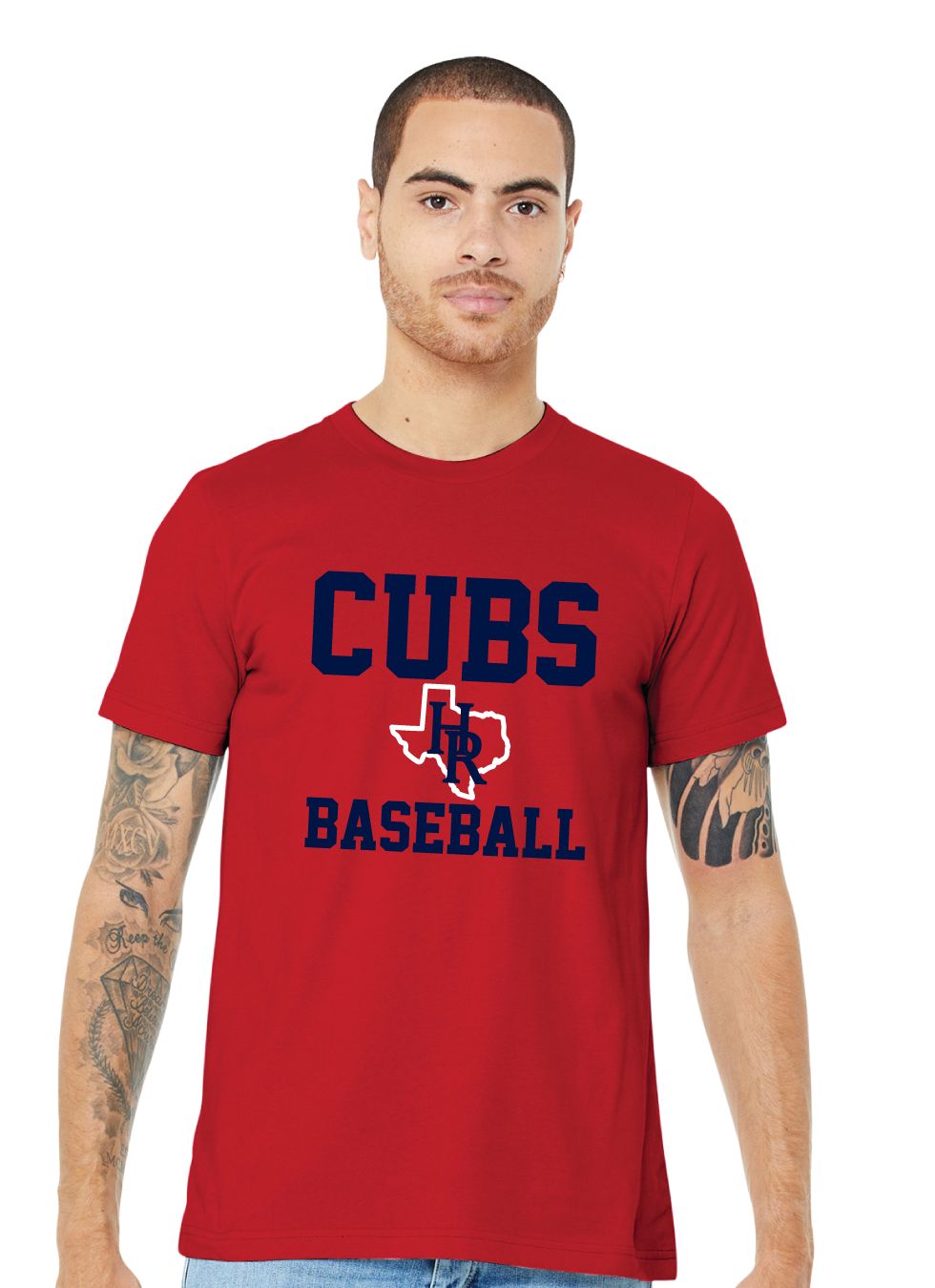Hitters Row - Cubs - Varsity - Bella+Canvas Short Sleeve