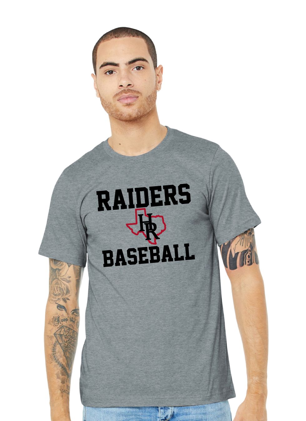 Hitters Row - Raiders - Varsity - Bella+Canvas Short Sleeve