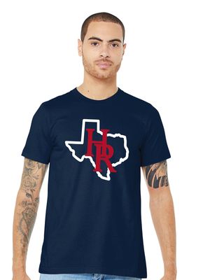 Hitters Row - Cubs - Texas - Bella+Canvas Short Sleeve
