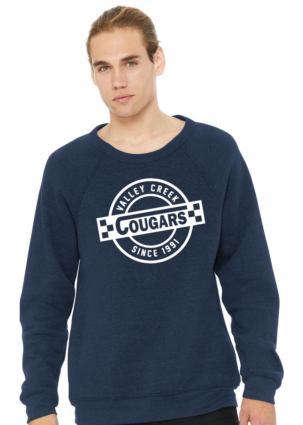 VC Gear - Checkers - Bella+Canvas Crew Sweatshirt