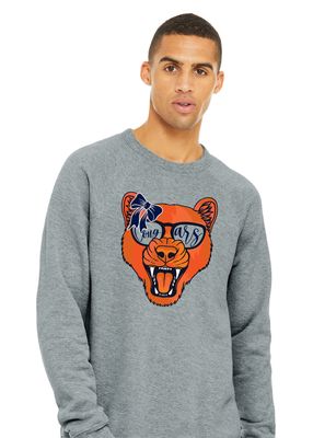 VC Gear - Cougar Bow - Bella+Canvas Crew Sweatshirt