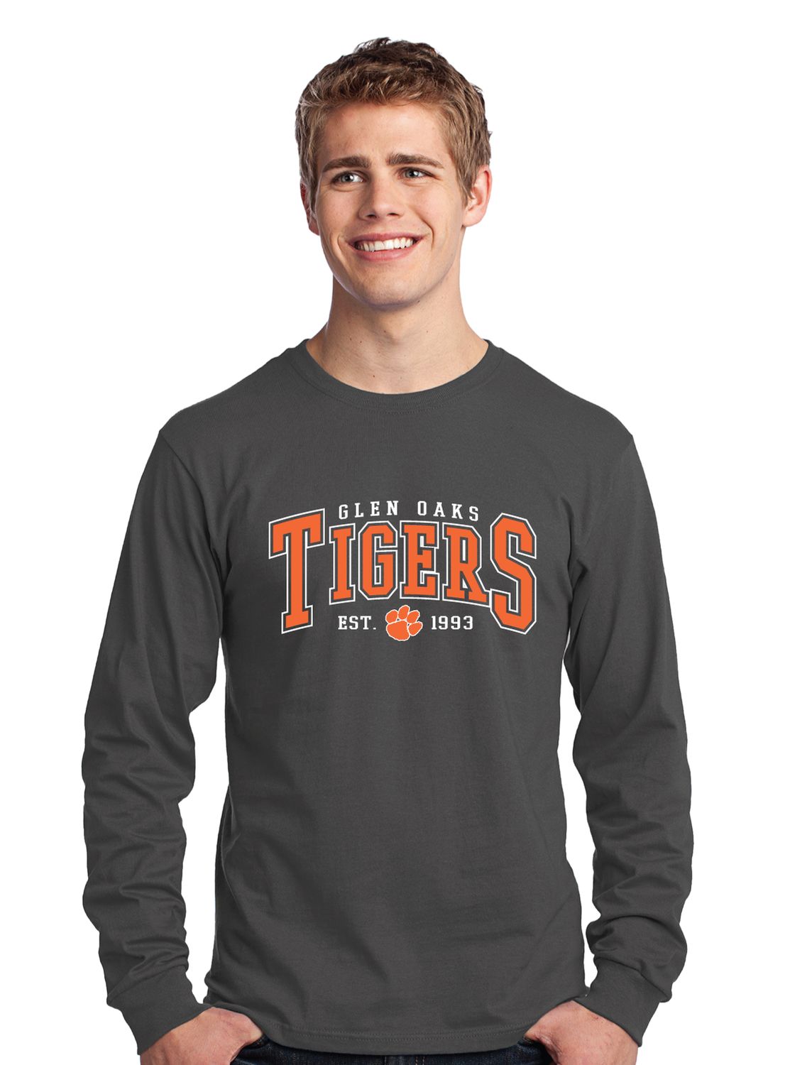 Glen Oaks Elementary - Arched - Long Sleeve