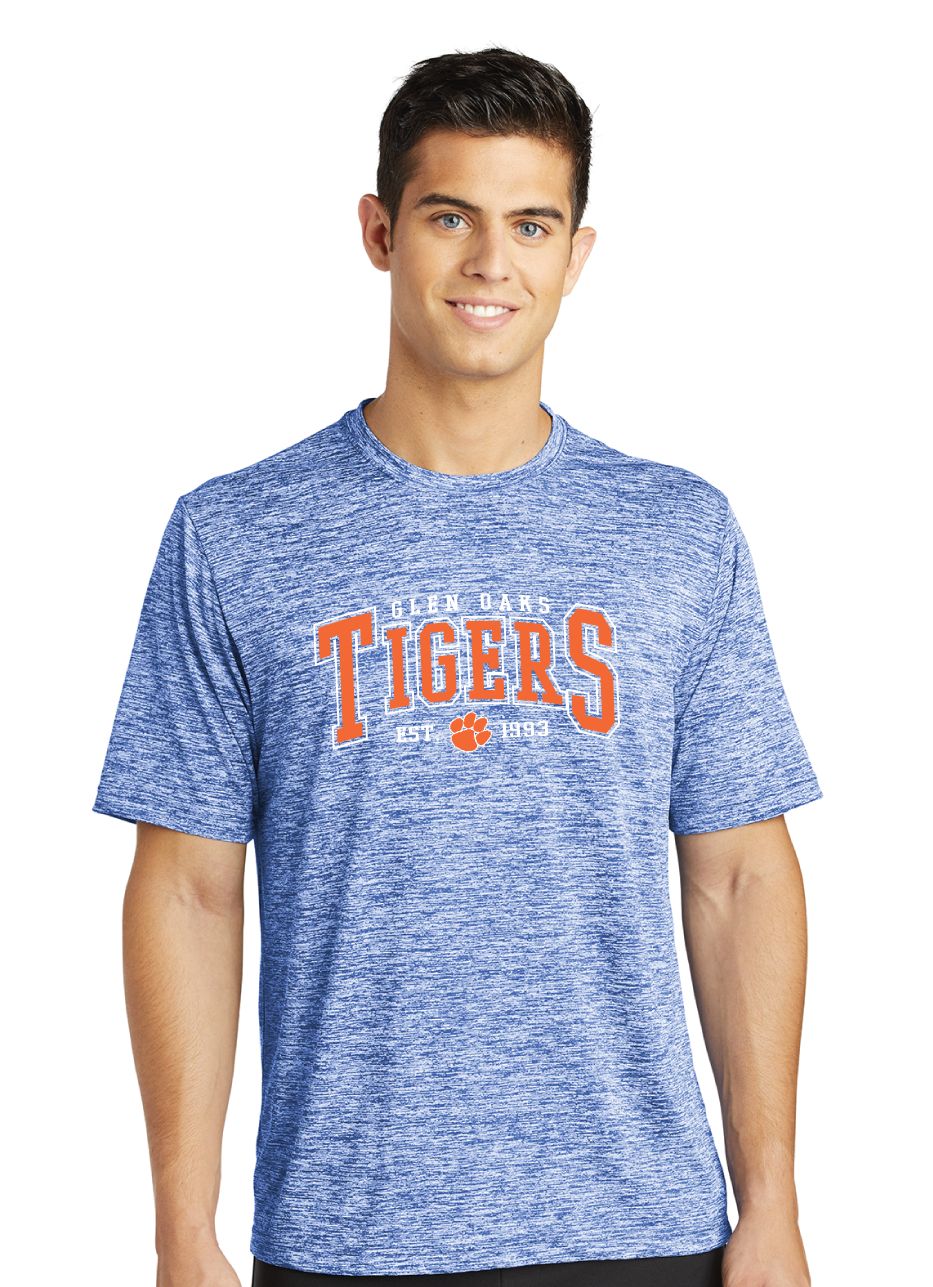 Glen Oaks Elementary - Arched - Electric Dri-Fit Short Sleeve