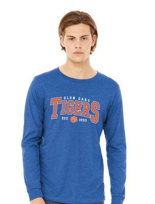 Glen Oaks Elementary - Arched - Bella+Canvas Long Sleeve