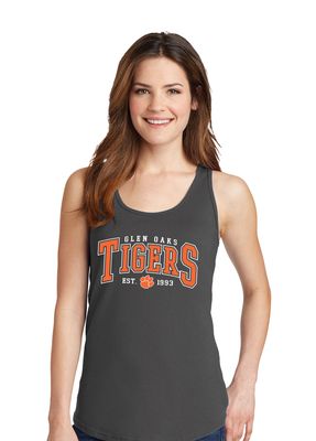 Glen Oaks Elementary - Arched - Cotton Tank