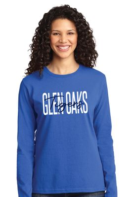 Glen Oaks Elementary - Skinny Script - Long Sleeve