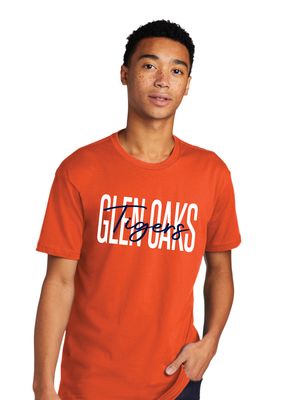 Glen Oaks Elementary - Skinny Script - Next Level Short Sleeve