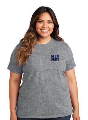 Glen Oaks Elementary - Stacked - Short Sleeve