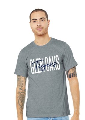 Glen Oaks Elementary - Skinny Script - Bella+Canvas Short Sleeve