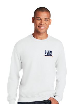 Glen Oaks Elementary - Stacked - Crew Sweatshirt