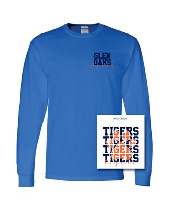 Glen Oaks Elementary - Stacked - Long Sleeve