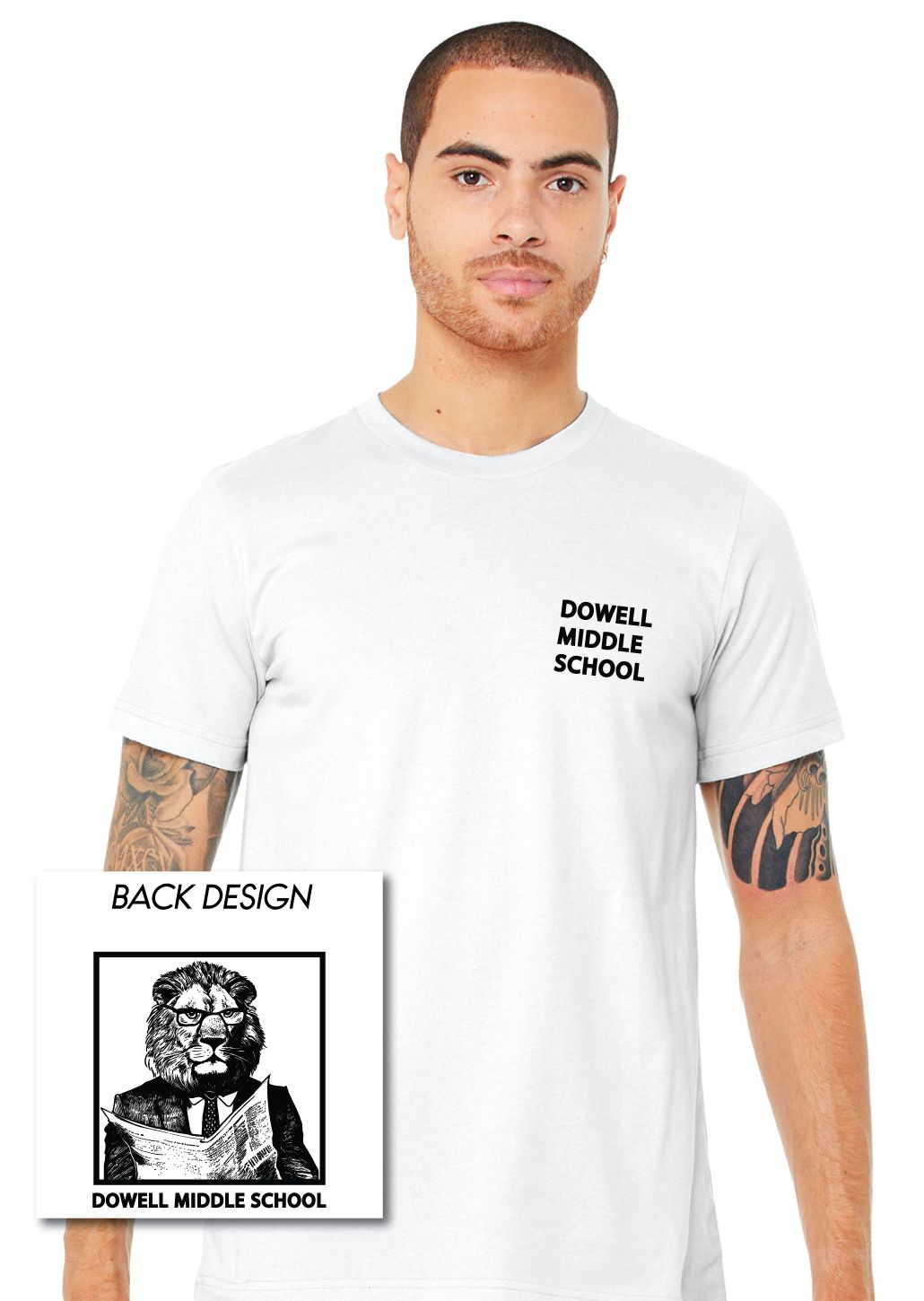 Dowell - Reading - Bella+Canvas Short Sleeve Short Sleeve