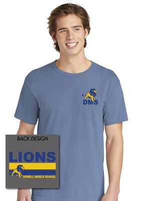 Dowell - DMS Lions - Comfort Colors Short Sleeve