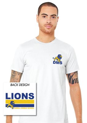 Dowell - DMS Lions - Bella+Canvas Short Sleeve