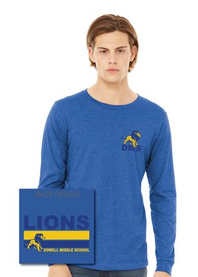 Dowell - DMS Lions - Bella+Canvas Long Sleeve