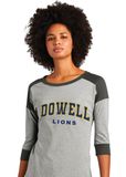 Dowell - Arched - 3/4 Sleeve Baseball Raglan Tee