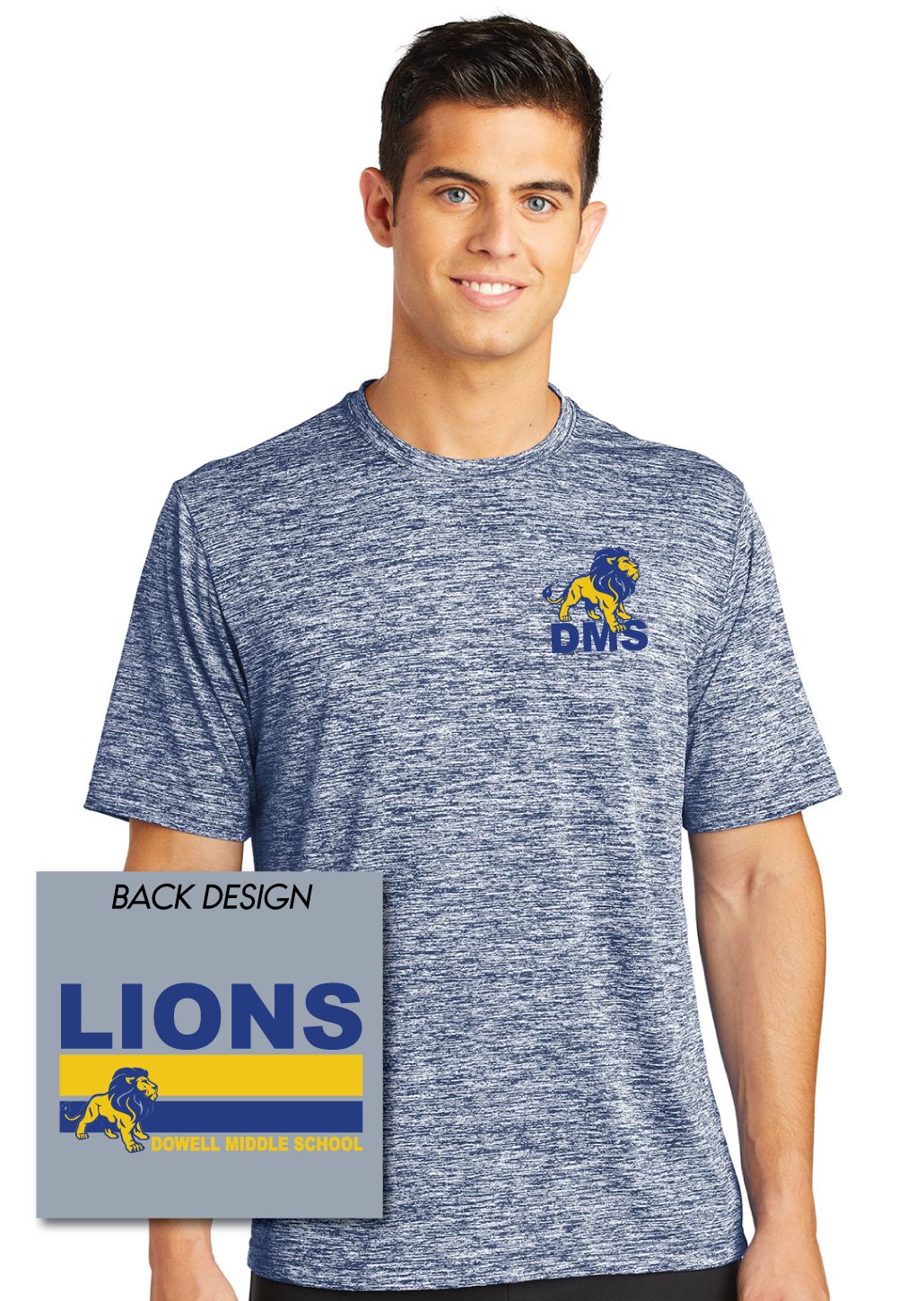 Dowell - DMS Lions - Electric Dri-Fit Short Sleeve