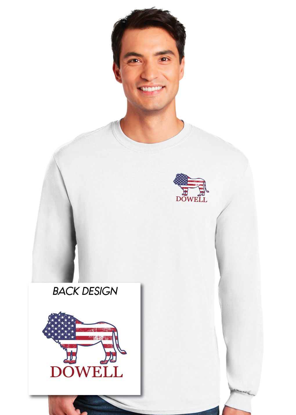 Dowell - Lion Flag - Long Sleeve