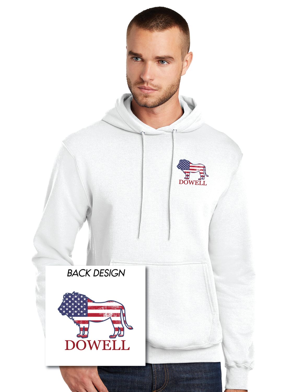 Dowell - Lion Flag - Hoodie