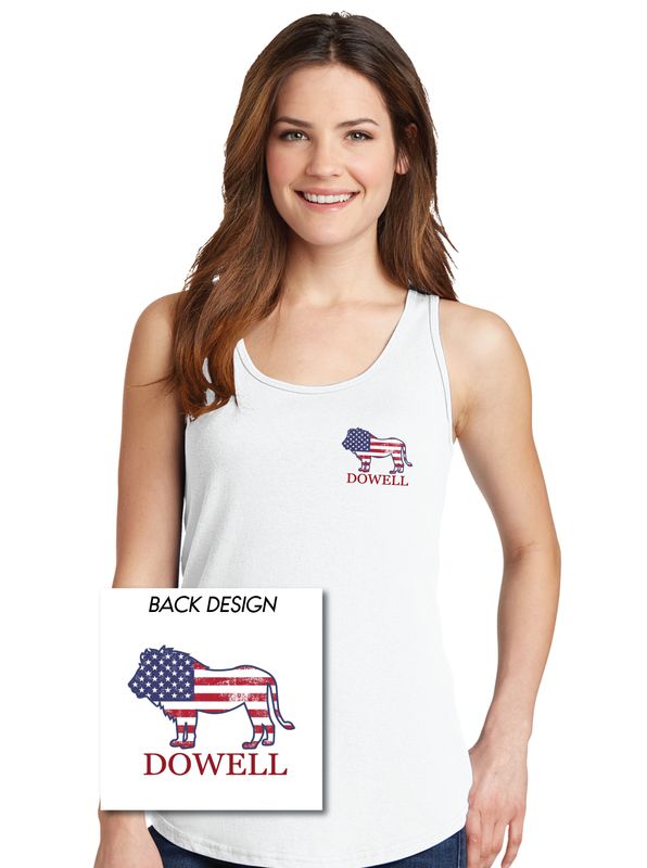 Dowell - Lion Flag - Cotton Tank