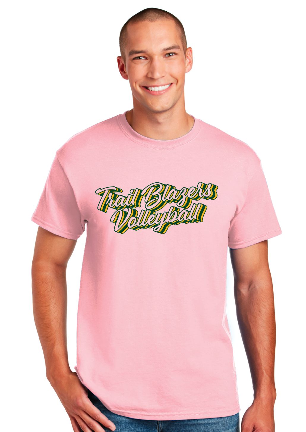 Lebanon Trail Volleyball - Retro Stacked - Short Sleeve