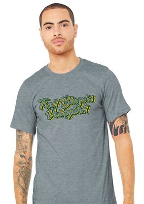 Lebanon Trail Volleyball - Retro Stacked - Bella+Canvas Short Sleeve