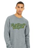 Lebanon Trail Volleyball - Retro Stacked - Bella+Canvas Crew Sweatshirt