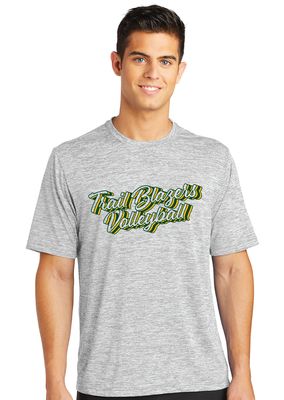 Lebanon Trail Volleyball - Retro Stacked - Electric Dri-Fit Short Sleeve