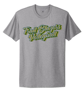Lebanon Trail Volleyball - Retro Stacked - NextLevel Short Sleeve