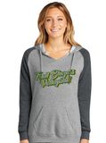 Lebanon Trail Volleyball - Retro Stacked - Lightweight Raglan Hoodie