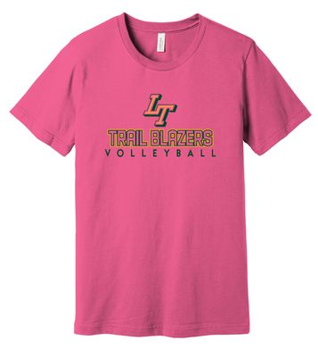 Lebanon Trail Volleyball - Trail Blazers - Bella+Canvas Short Sleeve