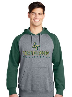 Lebanon Trail Volleyball - Trail Blazers - Raglan Hoodie