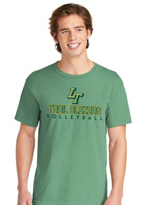 Lebanon Trail Volleyball - Trail Blazers - Comfort Colors Short Sleeve