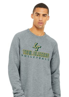 Lebanon Trail Volleyball - Trail Blazers - Bella+Canvas Crew Sweatshirt