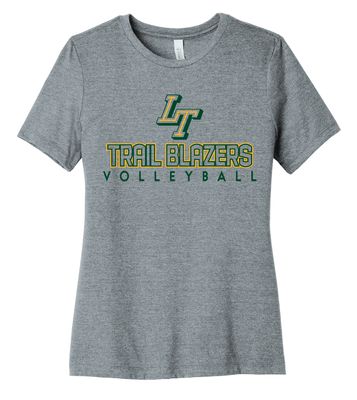 Lebanon Trail Volleyball - Trail Blazers - Bella+Canvas Ladies