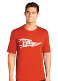 Eddins Wildcats - Retro Pennant - Dri-Fit Short Sleeve