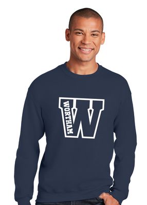 Wortham Intermediate - Big W - Crew Sweatshirt