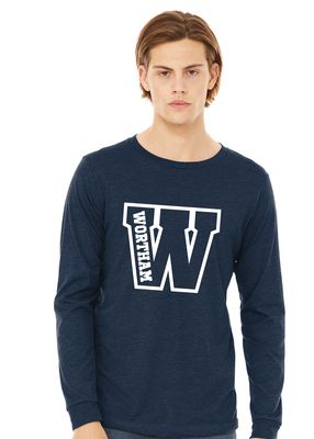 Wortham Intermediate - Big W - Bella+Canvas Long Sleeve