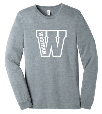 Wortham Intermediate - Big W - Bella+Canvas Long Sleeve