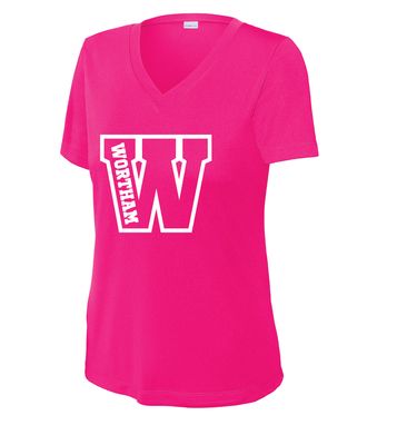Wortham Intermediate - Big W - Dri-Fit V-Neck