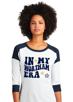 Wortham Intermediate - Era - 3/4 Sleeve Baseball Raglan Tee